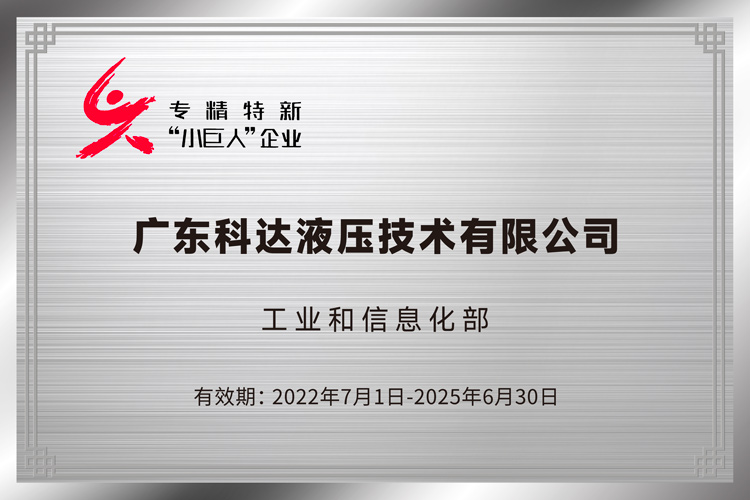 專精特新“小巨人”企業(yè)